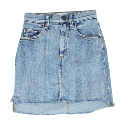 Blue Mini Skirt