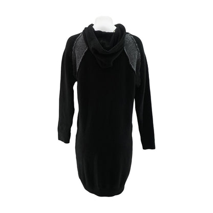 Black Color Block Maxi Dress