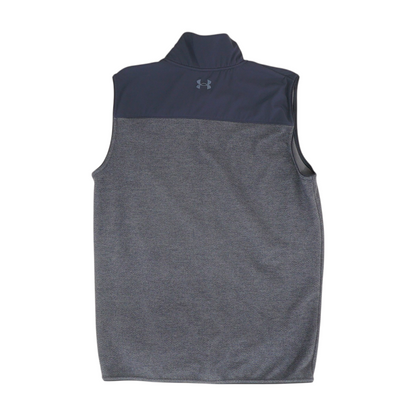 Blue Color Block Vest