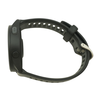 30mm Forerunner 165 Black Smartwatch Gray Band Small