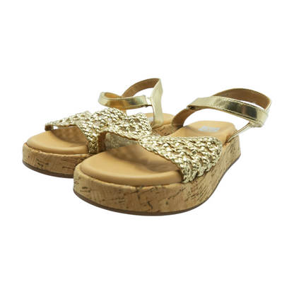 Gold Sandals Shoes