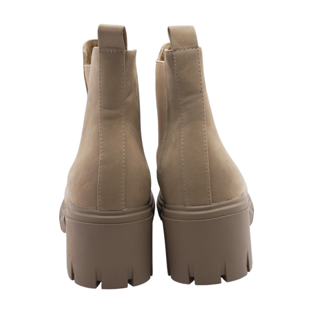 Mia Beige Ankle Boots – Image 3