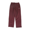 Maroon Straight Pants