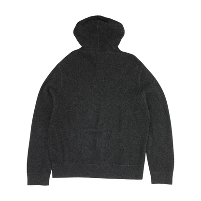 Gray Solid Pullover Sweater