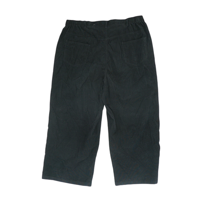 Black Plus Regular Pants