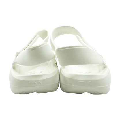 White Flat Sandals