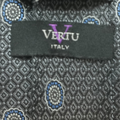 Black Geometric Neck Tie
