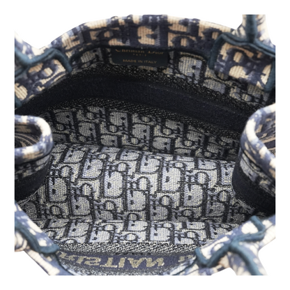 Small Navy Book Tote
