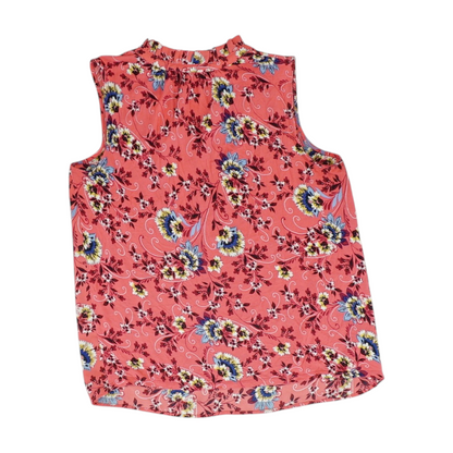 Pink Floral Blouse