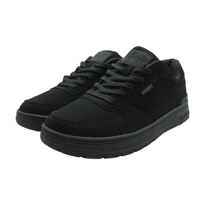 Black Low-Top Athletic Shoes