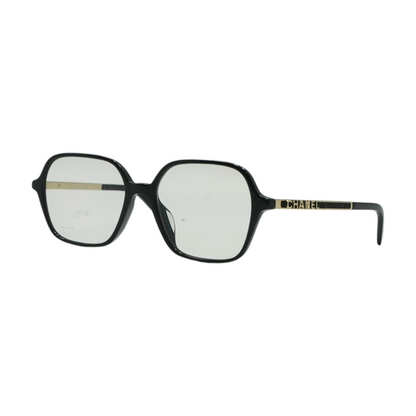 Black CHANEL 3417-S-A Square Prescription Eyewear