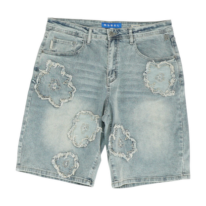 Blue Denim Shorts