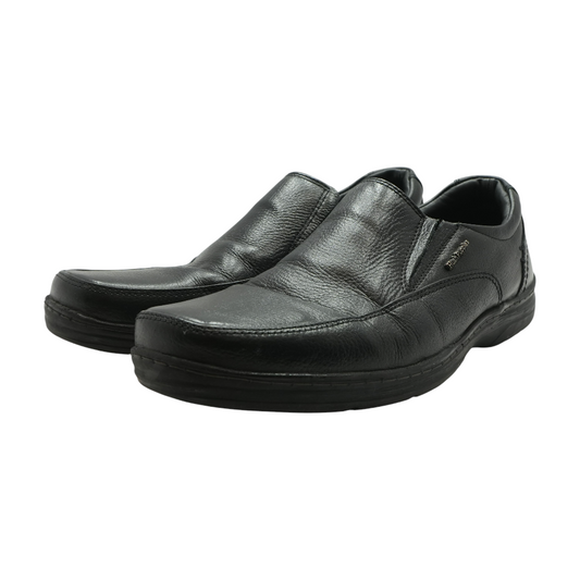 Black Slip-On Casual Shoes