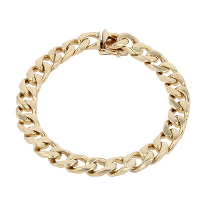14K Yellow Gold Chain Bracelet