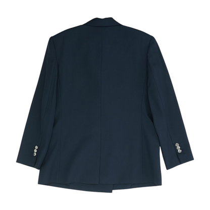 Navy Solid Blazer