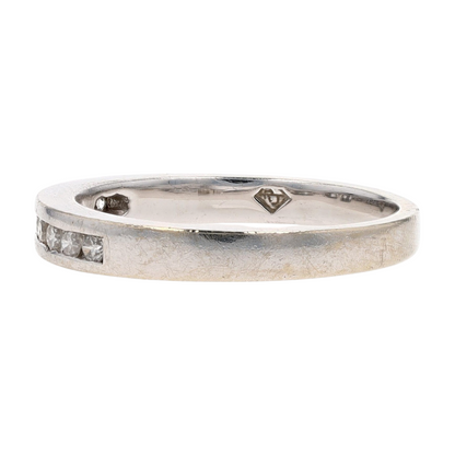 1/5 ctw 14K White Gold Diamond Band Ring