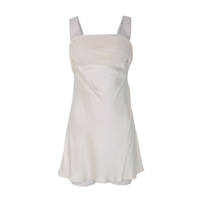 Cream Mini Dress