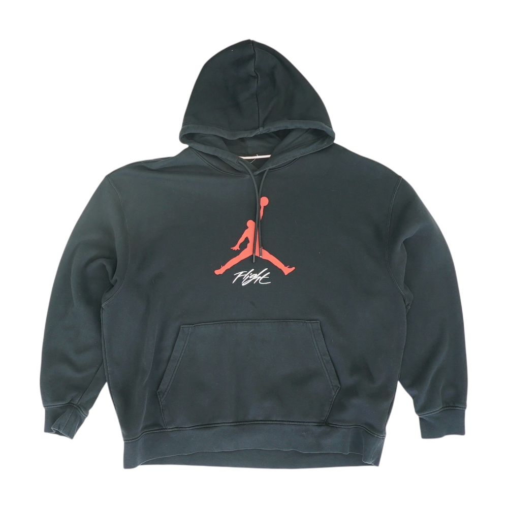 Black Solid Hoodie Pullover