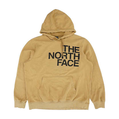 Tan Solid Hoodie Pullover
