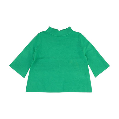 Green Mockneck Sweater