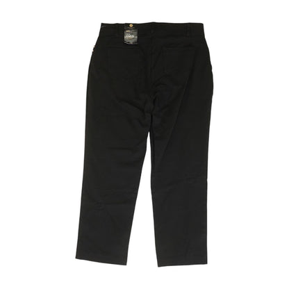 Black Solid Pants