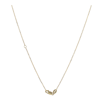 3/8 ctw 14K Two-Tone Gold Diamond Pendant Necklace