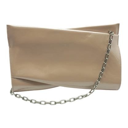 Loubitwist Clutch in Vintage Rose