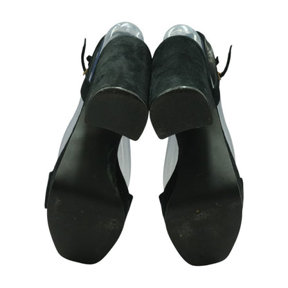 Black Block Heels