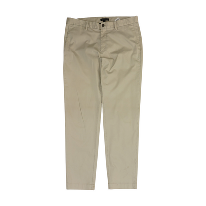Beige Regular Pants