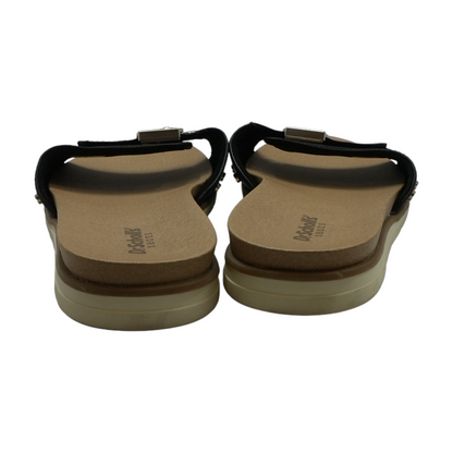 Black Flat Sandals