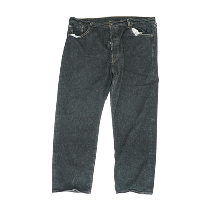 501 Black Straight Jeans