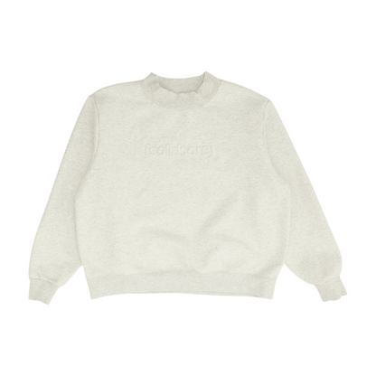 Gray Solid Sweatshirt Pullover