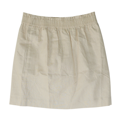 Beige Mini Skirt