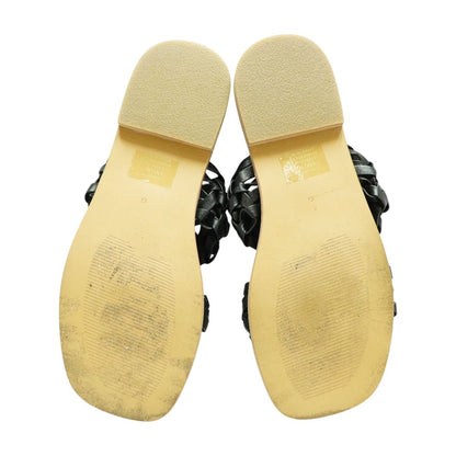 Black Casual Slide Sandals