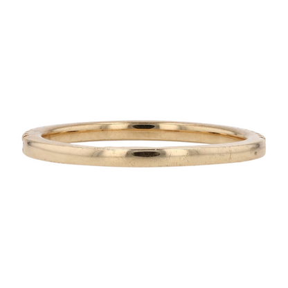 14K White Gold Diamond Band Ring