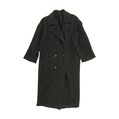 Vintage Gray Solid Coat