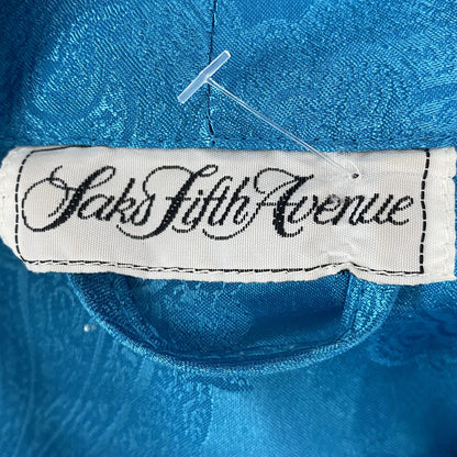 Vintage Blue Paisley Robe
