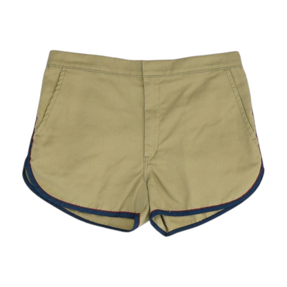 Vintage Khaki Solid Chino Shorts