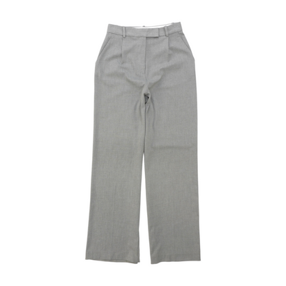 Gray Straight Pants