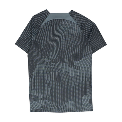 Gray Print Active T-Shirt