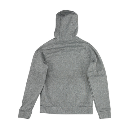 Gray Solid Hoodie Pullover