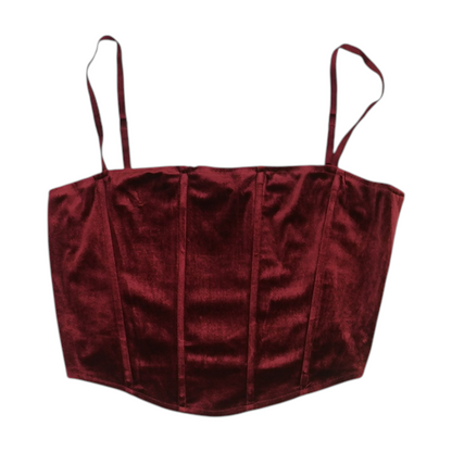 Burgundy Blouse