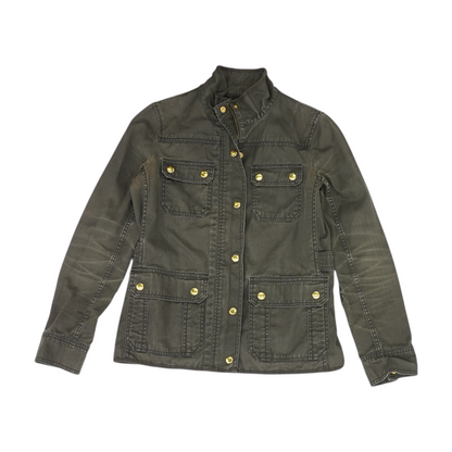 Brown Solid Jacket