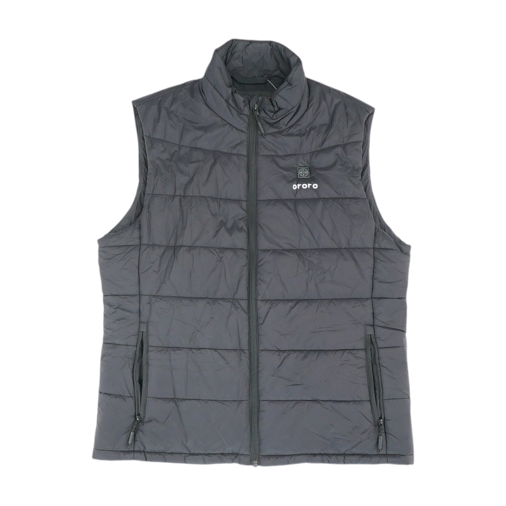 Black Solid Vest