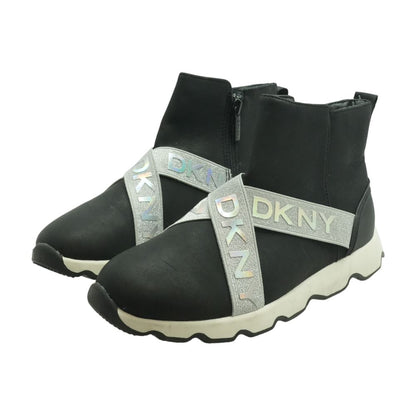 Sydney Metallic Black Athletic Shoes