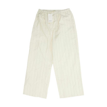 Ivory Striped Pants