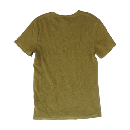 Brown Solid Crewneck T-Shirt