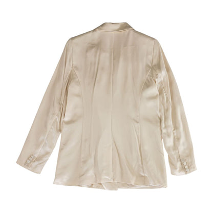 Ivory Solid Blazer
