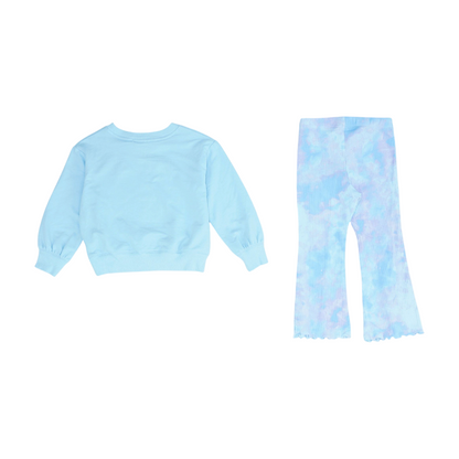 Blue Long Sleeve Set