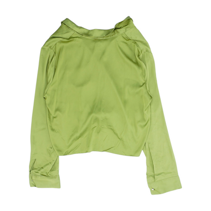 Green Button Down